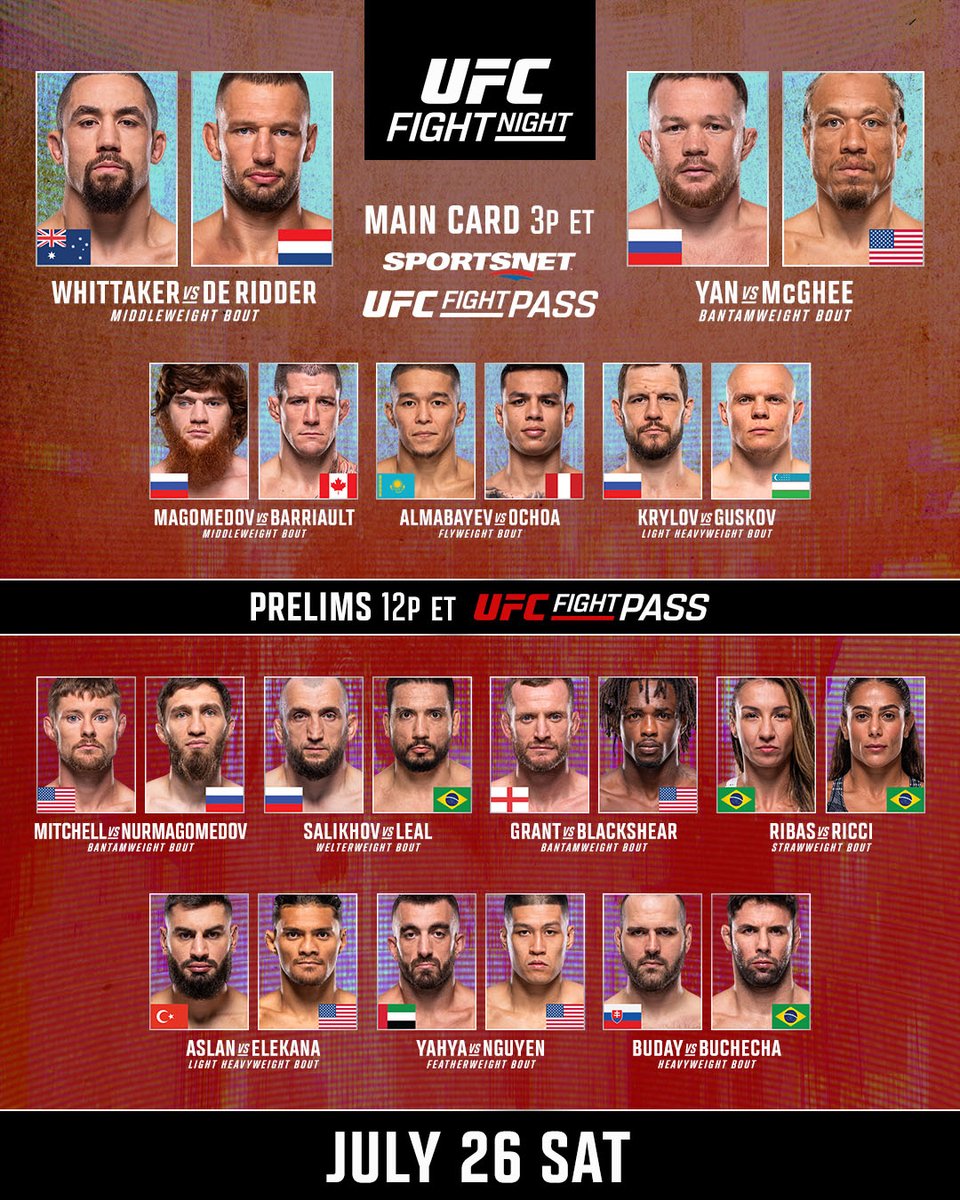 UFC_CA's tweet image. All out action at #UFCAbuDhabi! 🇦🇪🔥 Which fight are you looking forward to most!?
#InAbuDhabi | @VisitAbuDhabi | @AbuDhabiEvents