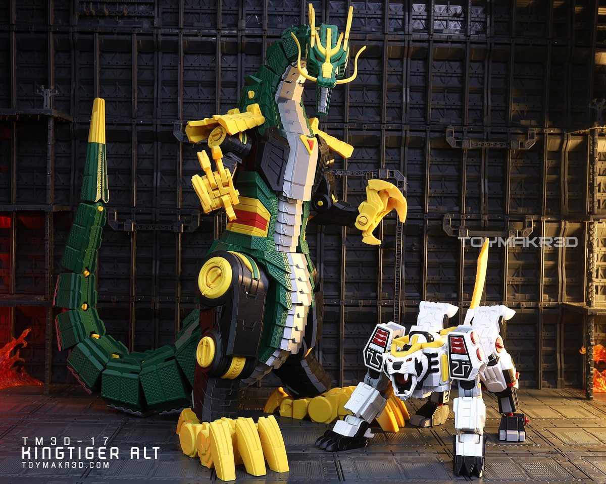 toymakr3d's tweet image. Kingtiger ALT mode (non transform) for 3d printing. Fully articulated, full color, no support. 18cm in height, 42cm in length, 700 gr.
Printed on @ff3dprinters Adventurer 5M Series
& use @sunluofficial 3D PLA+
toymakr3d.com/product/103-ki…
#3DPrinting #3dprint #toymakr3d
