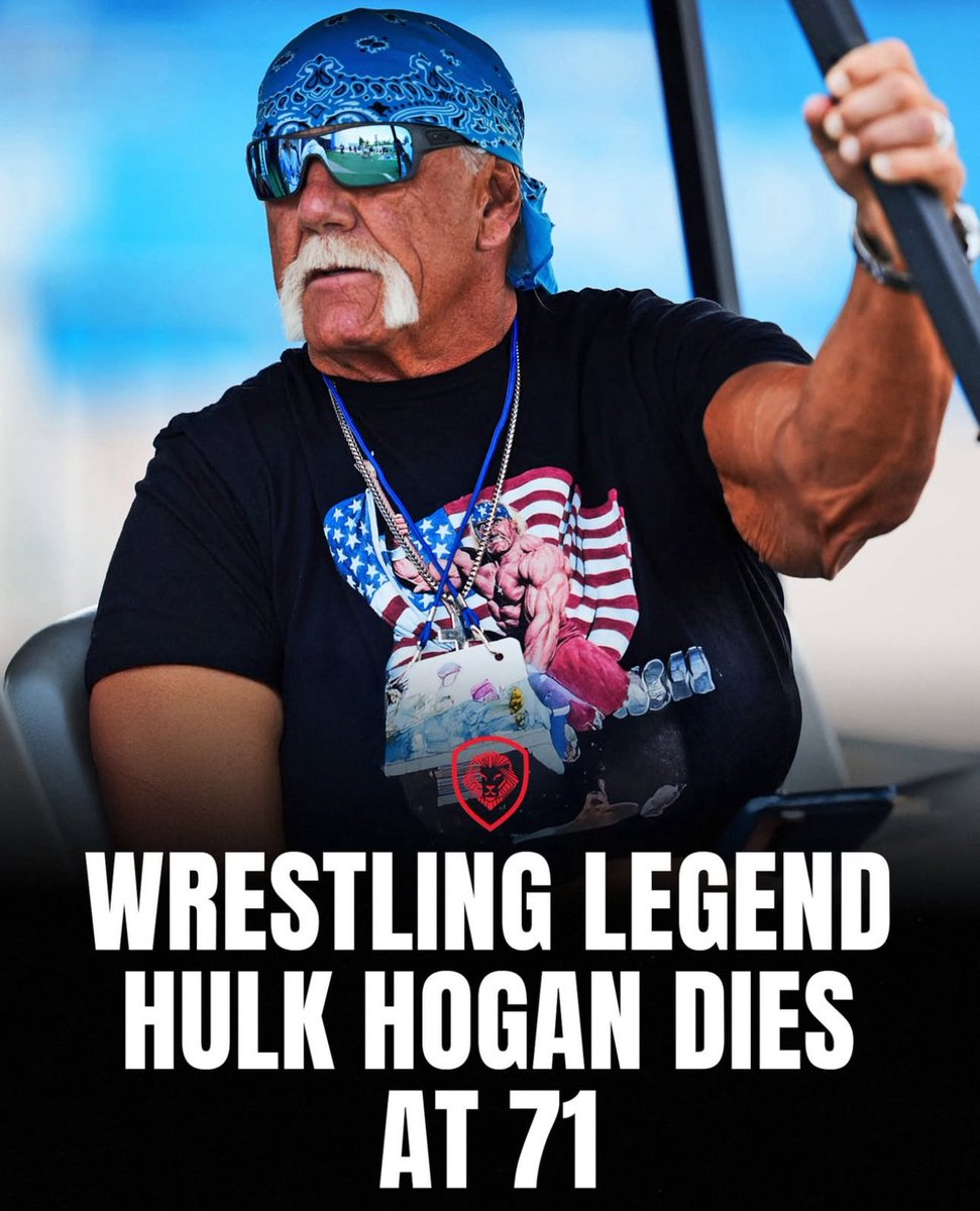 R.I.P Hulk Hogan 😥