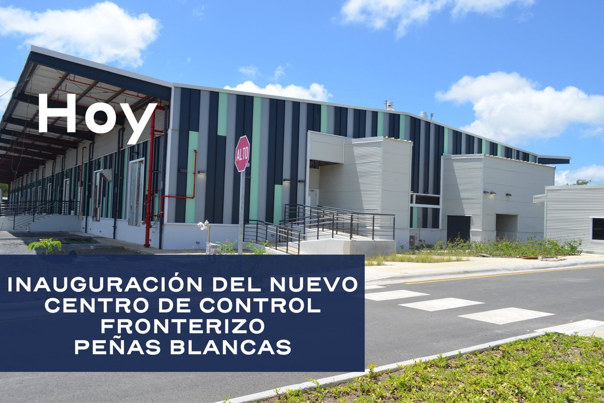 comexcr's tweet image. Siga en vivo la Inauguración del nuevo Centro de Control Fronterizo Peñas Blancas youtube.com/live/tK0wrTXoU…