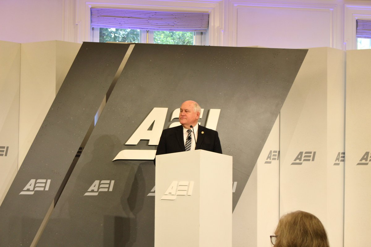 Rep. Ron Estes (@repronestes) on Twitter photo Last week, I delivered the keynote address at <a href="/AEI/">American Enterprise Institute</a>'s International Tax Cooperation and Competition: A Reset.
I shared ways to drive economic growth through tax policy reform, crafting the One Big, Beautiful Bill, and more. Last week, I delivered the keynote address at <a href="/AEI/">American Enterprise Institute</a>'s International Tax Cooperation and Competition: A Reset.
I shared ways to drive economic growth through tax policy reform, crafting the One Big, Beautiful Bill, and more.