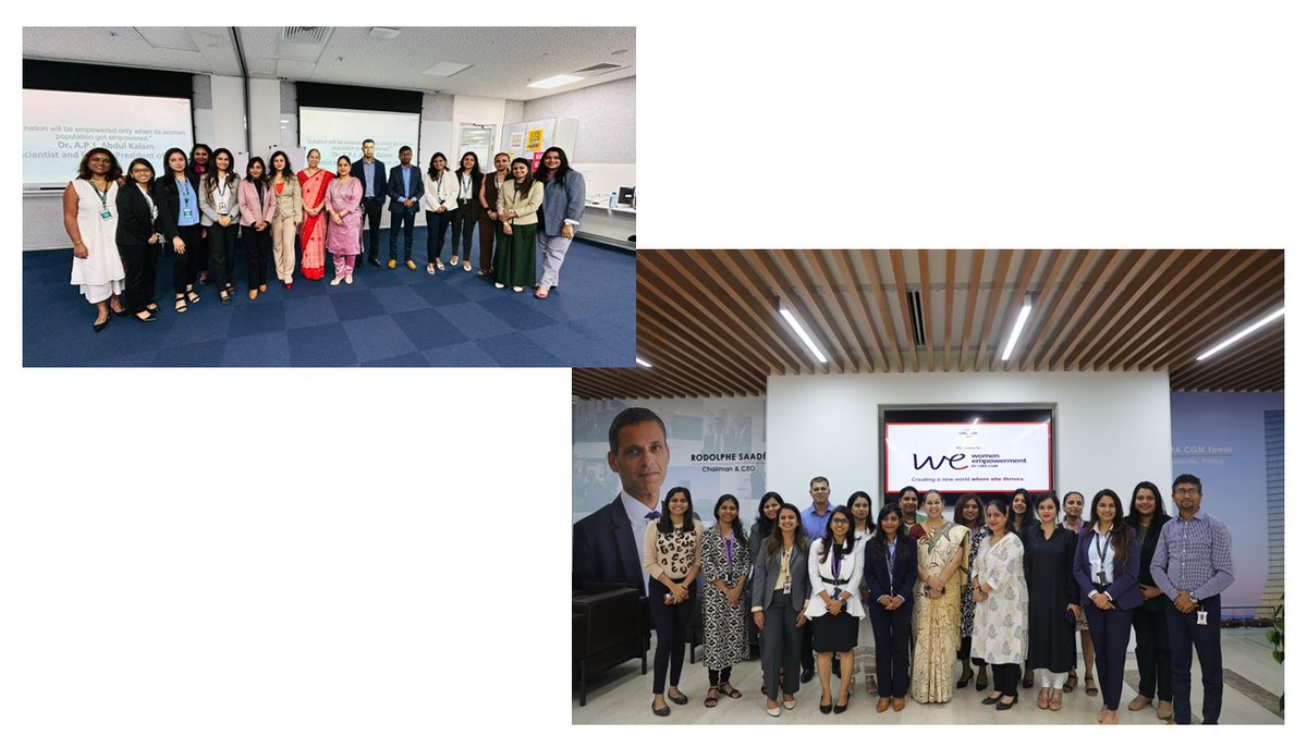 Neeraja Ganesh (@neeraja_ganesh) on Twitter photo When orgs like <a href="/cmacgm/">CMA CGM Group</a> walk the talk, change happens.
Grateful for the opportunity to facilitate their Women Empowerment Program—a space for reflection, courage & action.
Led by values, driven by leaders who believe in women rising.
#women #leadership #growth #empowerment When orgs like <a href="/cmacgm/">CMA CGM Group</a> walk the talk, change happens.
Grateful for the opportunity to facilitate their Women Empowerment Program—a space for reflection, courage & action.
Led by values, driven by leaders who believe in women rising.
#women #leadership #growth #empowerment