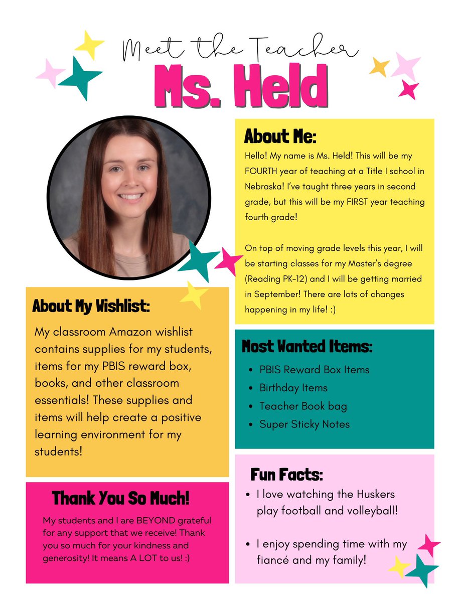 Ms. Held (@msheld_2nd) on Twitter photo <a href="/Rebekah29D/">Srta. Rebekah C</a> Who can help me #clearthelist? I have 2️⃣3️⃣ items left on my list! I am FOREVER grateful for any support that I receive! Anything helps and means the 🌎 to my students and I!🩷🥹🫶🏻 #Teachersof𝕏
amazon.com/hz/wishlist/ls… <a href="/Rebekah29D/">Srta. Rebekah C</a> Who can help me #clearthelist? I have 2️⃣3️⃣ items left on my list! I am FOREVER grateful for any support that I receive! Anything helps and means the 🌎 to my students and I!🩷🥹🫶🏻 #Teachersof𝕏
amazon.com/hz/wishlist/ls…