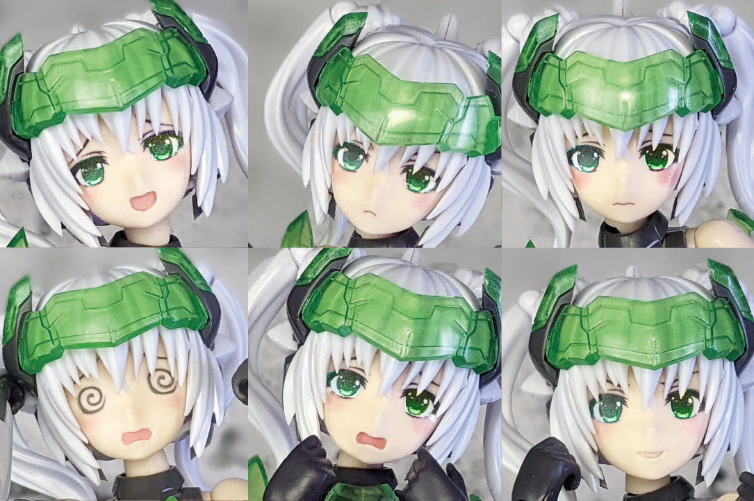 suvenia_pr's tweet image. 【お知らせWF3】
#WF2025夏 #ワンフェス2025夏
#wf2025s #ワンフェス2025s
RAVE RED Monster
▶︎4-08-12
新作 6種セット各5000円
目と口はUVプリンタで印刷済み
#FAガール 用フェイスパーツセット
・轟雷
・フレズヴェルグ(前作と同じですが瞳カラー調整してあります
再販
・マガツキ