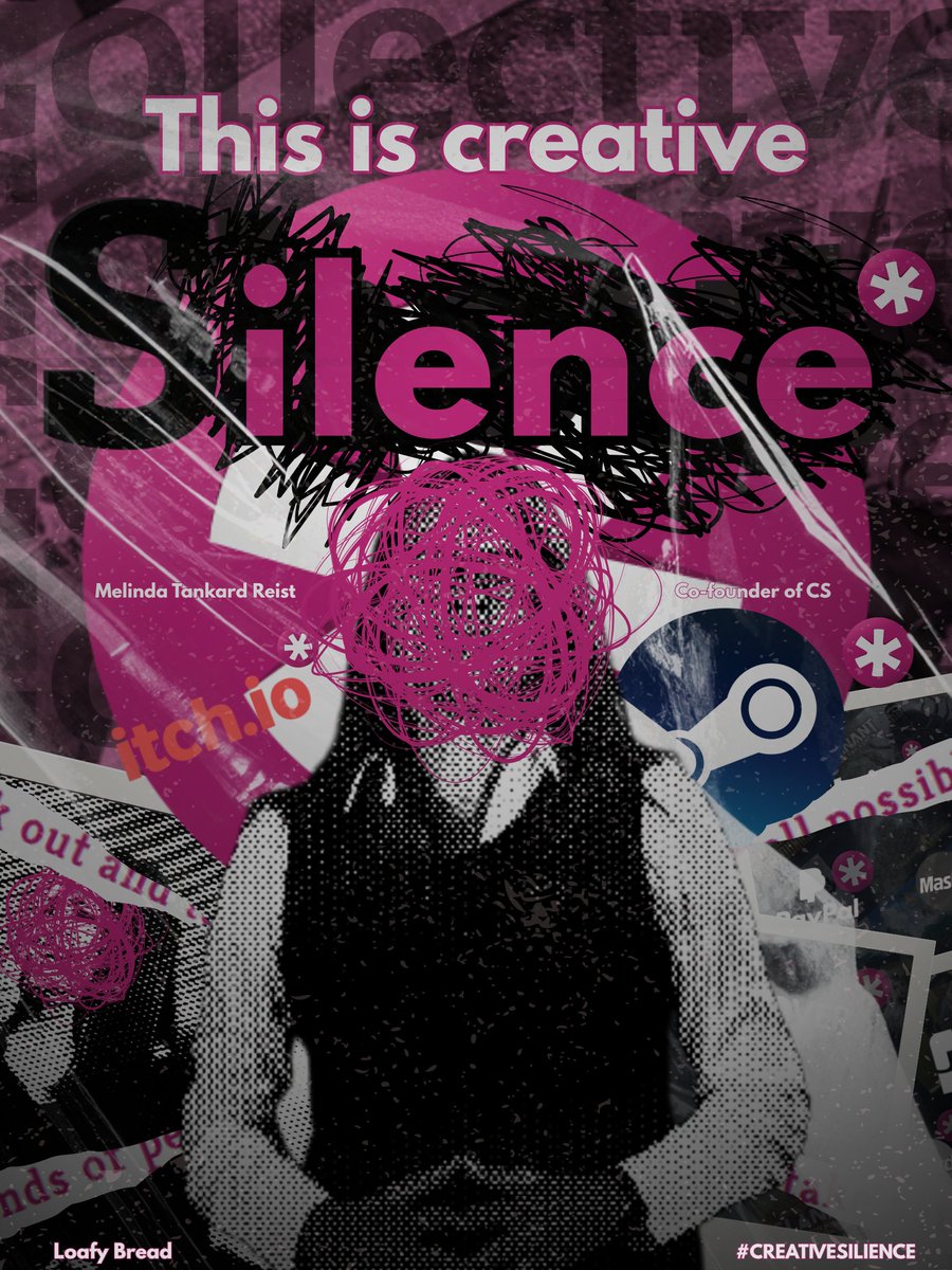 As we all know of itch./io's recent sudden “deindexed-ing” of many of our favorite games and visual novels.

I, a graphic artist and a fellow dev of "Reconnected" VN, won't sit idly by.

Please stay informed and sign your local petitions.

#CREATIVESILENCE #NOTOCOLLECTIVESHOUT