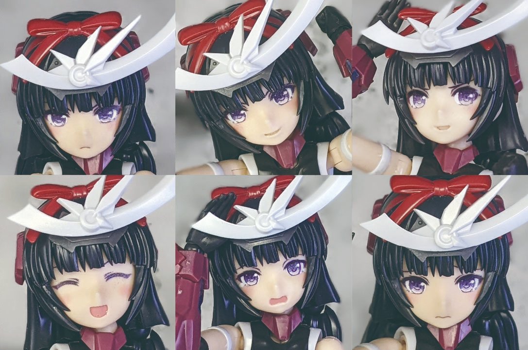 suvenia_pr's tweet image. 【お知らせWF3】
#WF2025夏 #ワンフェス2025夏
#wf2025s #ワンフェス2025s
RAVE RED Monster
▶︎4-08-12
新作 6種セット各5000円
目と口はUVプリンタで印刷済み
#FAガール 用フェイスパーツセット
・轟雷
・フレズヴェルグ(前作と同じですが瞳カラー調整してあります
再販
・マガツキ