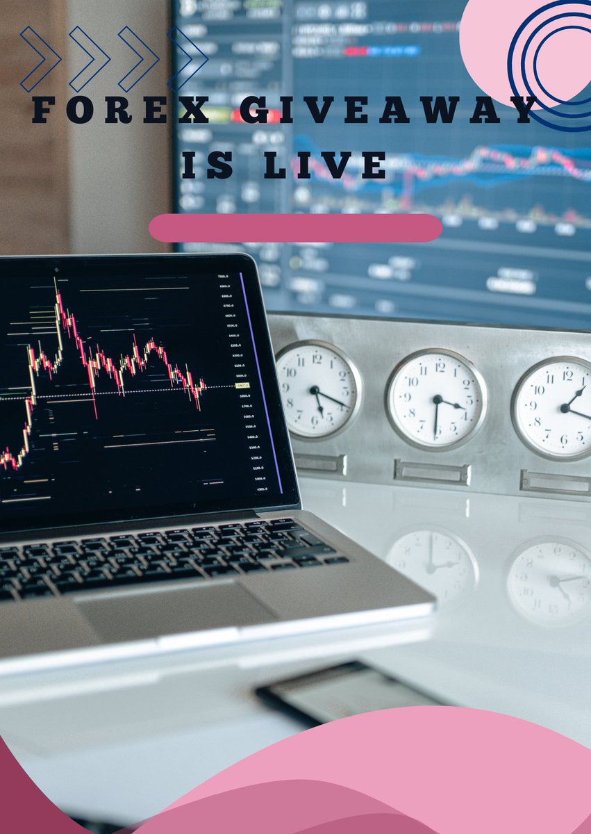 Forex Giveaway is Live! 

Copy my daily trades &amp; learn the safest strategy in the game. 

Send me a DM to join. 

Let’s grow together!