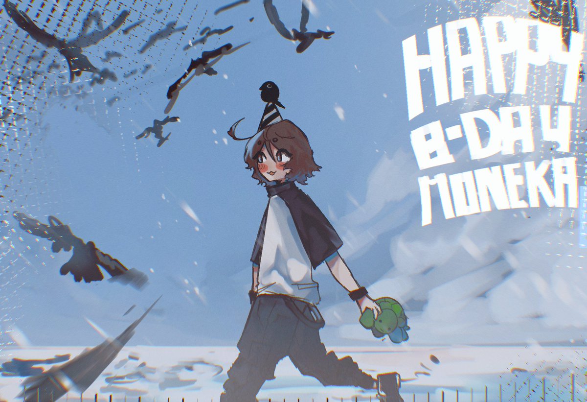 HAPPY BIRTHDAY!!! MONEKA!! WAHOO🎉🍾🥳🥳🎉

<a href="/Monikaphobia/">Moneka (COMMS OPEN)</a> #bwaarts