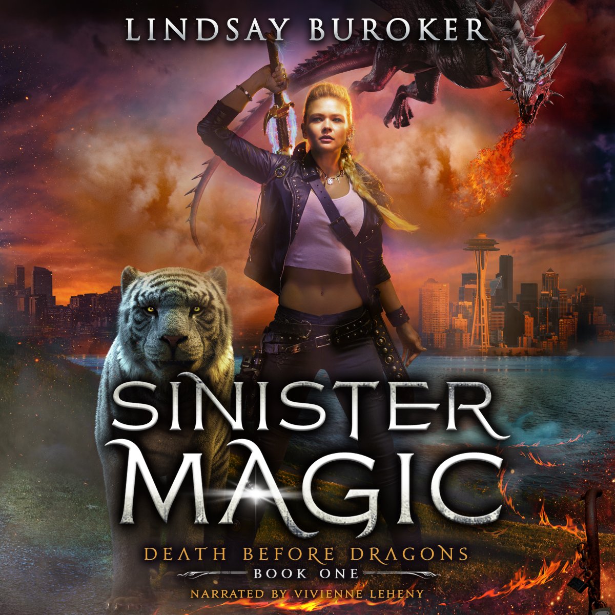 GoblinWriter's tweet image. Audiobook fans, Sinister Magic, Book 1 in my urban fantasy Death Before Dragons series, is part of Audible's 2-for-1 sale:
audible.com/pd/Sinister-Ma…
It's got a dragon, a snarky sentient tiger, humor, and lots of adventure. :)