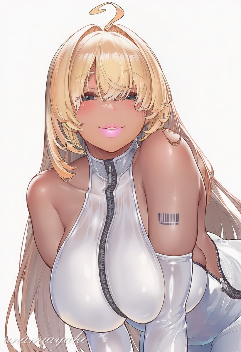 金髪タンニングボディースーツ３
「オーダーが良く聞こえませんでした、もう一度お言いください」
#AIart #Bodysuit