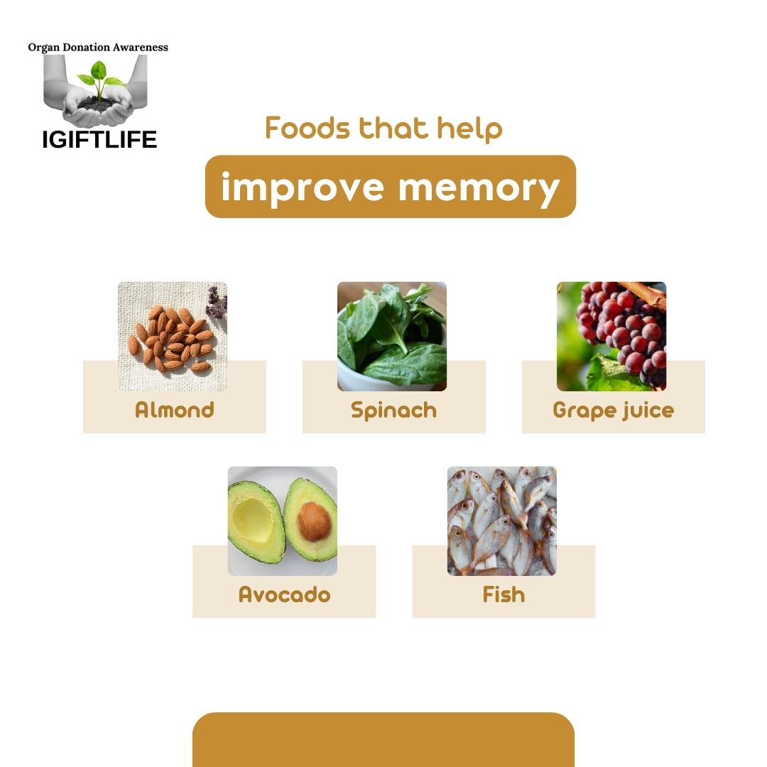 igiftlife's tweet image. 🧠 Fuel your brain with the right foods!
Add almonds, spinach, grape juice, avocado, and fish to your diet to boost memory and focus. 🍇🥬🐟

#BrainHealth #MemoryBoost