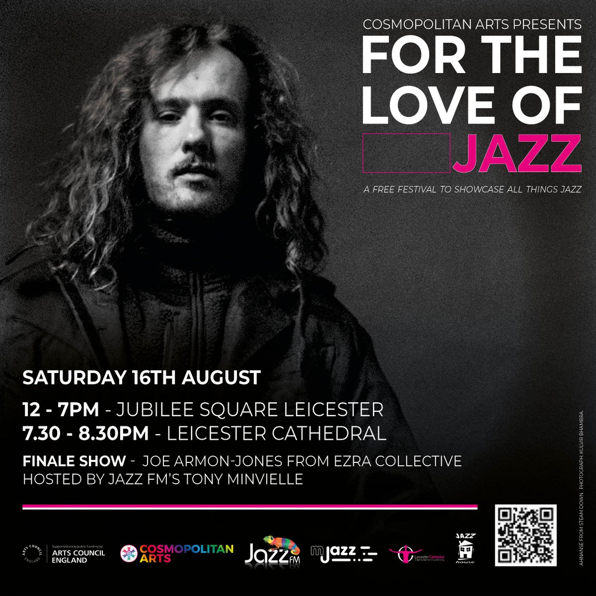 Cosmopolitan Arts (@artcosmopolitan) on Twitter photo For the Love of Jazz Festival is back in Leicester's Jubilee Square on Saturday 16th August at 12 pm until 8:30pm! We are delighted to announce that Joe-Armon Jones of Ezra Collective will be performing at Leicester Cathedral for our finale show! #jazz #leicester <a href="/ace_midlands/">ACE Midlands</a> For the Love of Jazz Festival is back in Leicester's Jubilee Square on Saturday 16th August at 12 pm until 8:30pm! We are delighted to announce that Joe-Armon Jones of Ezra Collective will be performing at Leicester Cathedral for our finale show! #jazz #leicester <a href="/ace_midlands/">ACE Midlands</a>