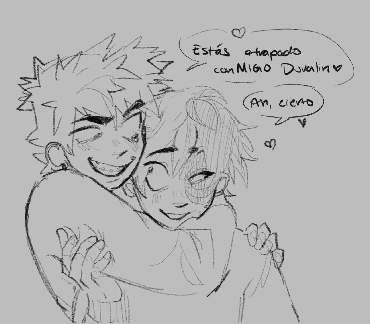 sketchyvero's tweet image. Su Duvalin 😔
.
#mha #bakugo #shoto #todobaku