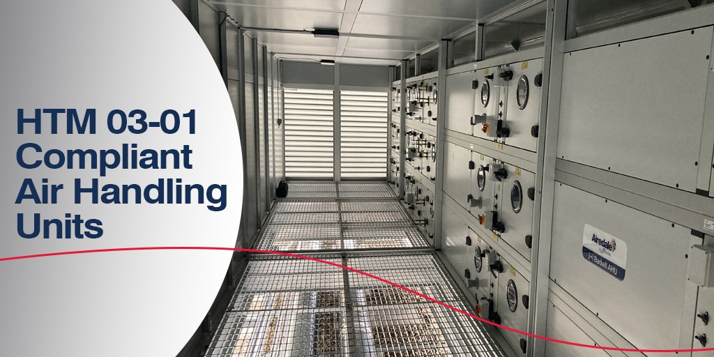 Ensure consistent air quality and patient comfort with our HTM-compliant AHUs, even during peak heat: hubs.ly/Q03snHsG0