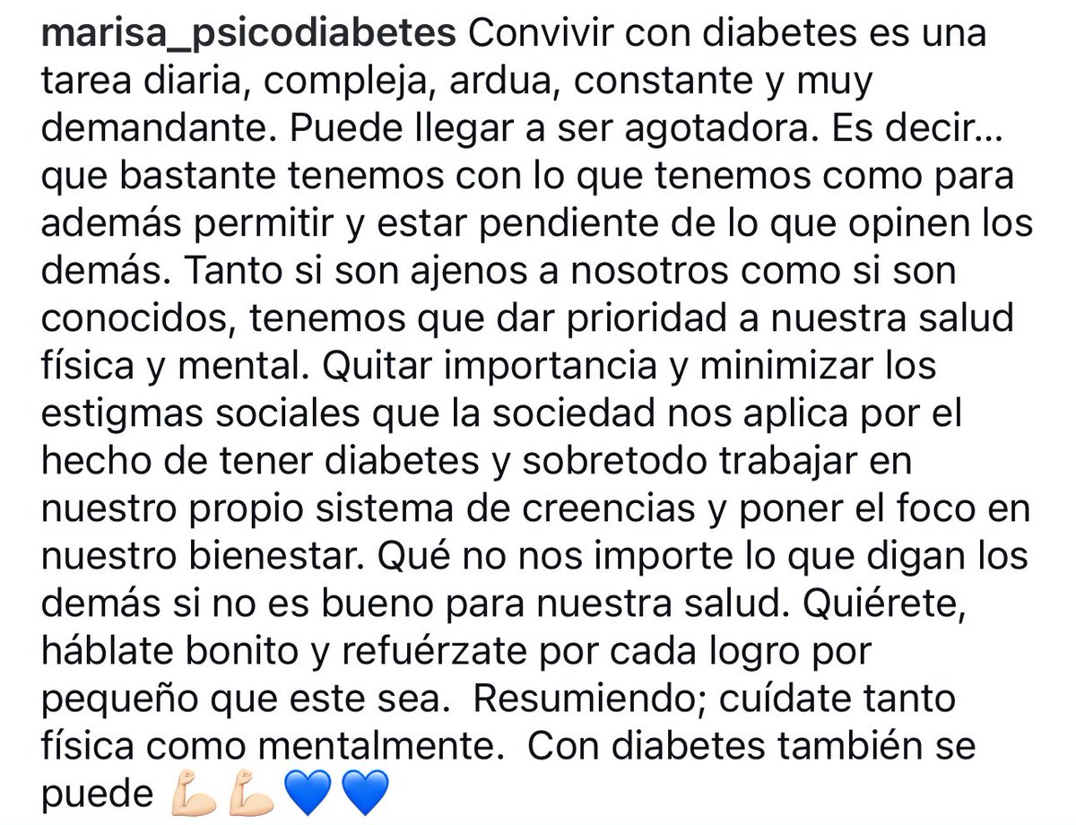 Vivir con #diabetesESP es mucho más que la propia patología. Hoy te lo contamos en el webinar de <a href="/FEDE_Diabetes/">Federación Española de Diabetes (FEDE)</a> “Sin etiquetas”. En #implica2 en #diabetes 💪🏻💪🏻💙💙