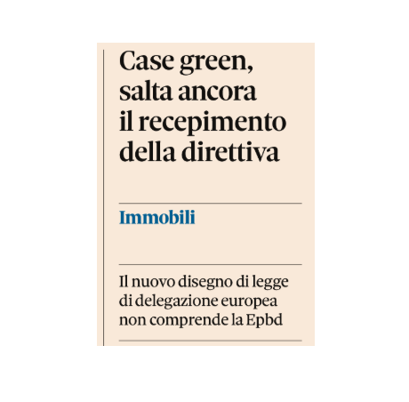 La scelta più saggia sarebbe non recepirla.