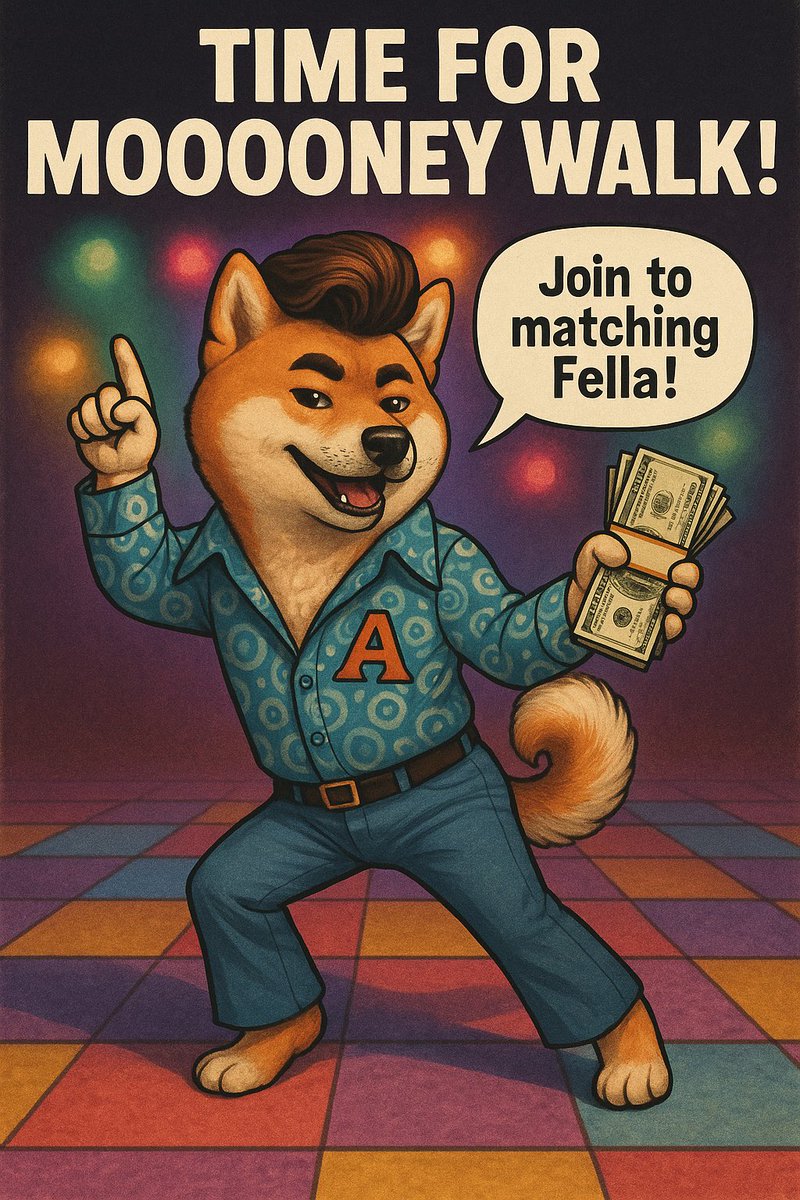 JoaJuan2's tweet image. 📣Update Day 4 of Matching !! 💣

+50,00 PLN Thank u A. 🩵

💰Day 4: 66$ / 1000$ 
💰Total: 1739$

👀 today the dance floor was taken over by donors with a name starting with the letter A❗️🔥
Will someone challenge them❓
Go ahead! Join❗️🔥
🪩Time for Mooooooney Walk❗️💸🕺