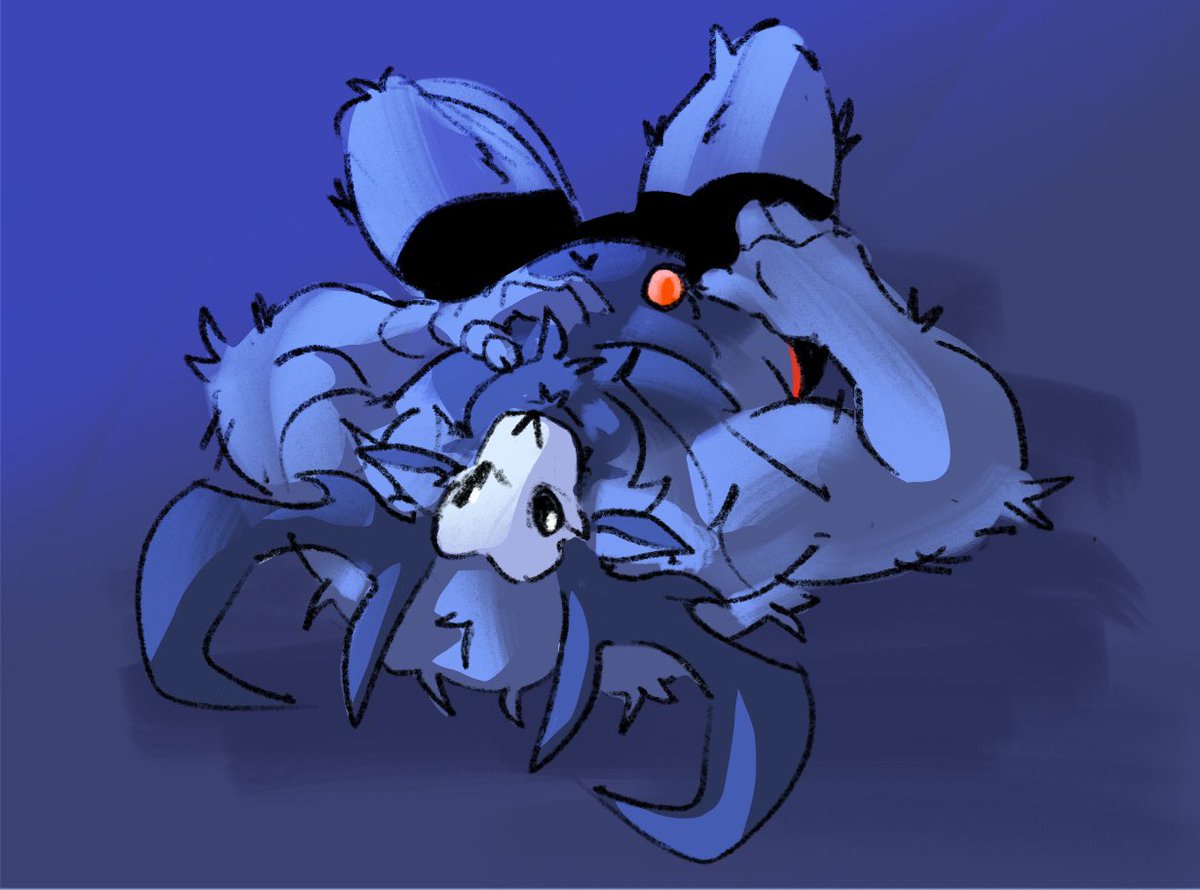 lewny_creature's tweet image. artfight friendly attack for @Zererexcs !!
GRRR