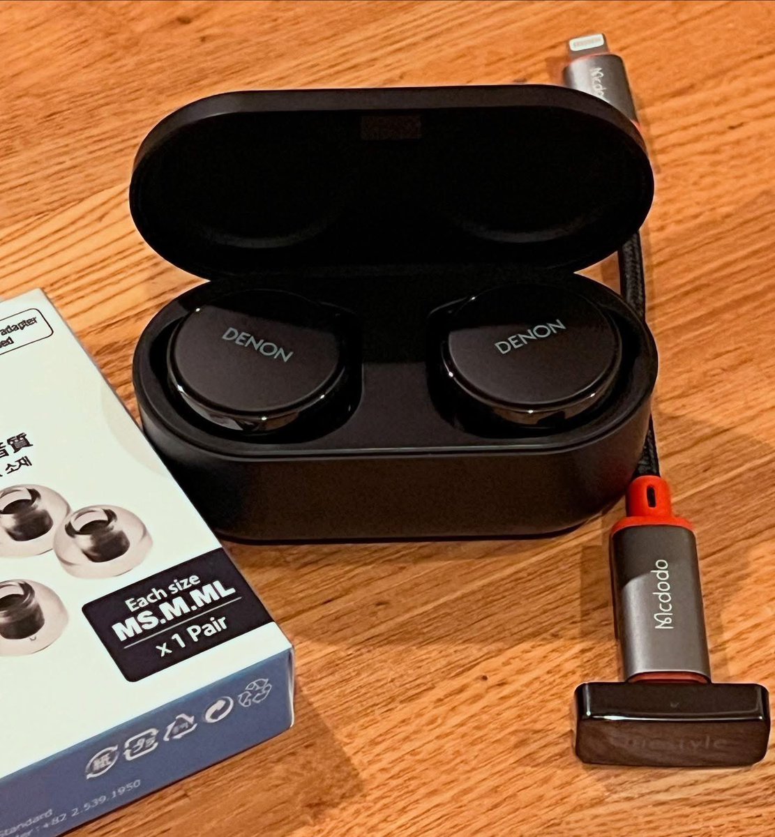 DENON perl pro＆questyle qcc dongle ワイヤレス否定派だったのですが出来心でDENON PerL Proを導入