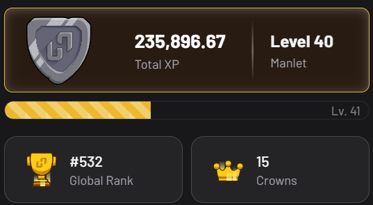 Rodrigokz87's tweet photo. Estou na @hylo_so  TODO DIA e subindo de nível aos poucos… devagar, mas firme 💪
Level 40, +235k XP e 15 coroas já na conta 👑
Farm cedo com boost de até 20 XP por dólar por dia

 Quer participar também?

🔗 https://t.co/9o4IiOVIwS

🎯 Código: FA8C82

#Hylo #Solana #airdrop https://t.co/doDYmnibJb