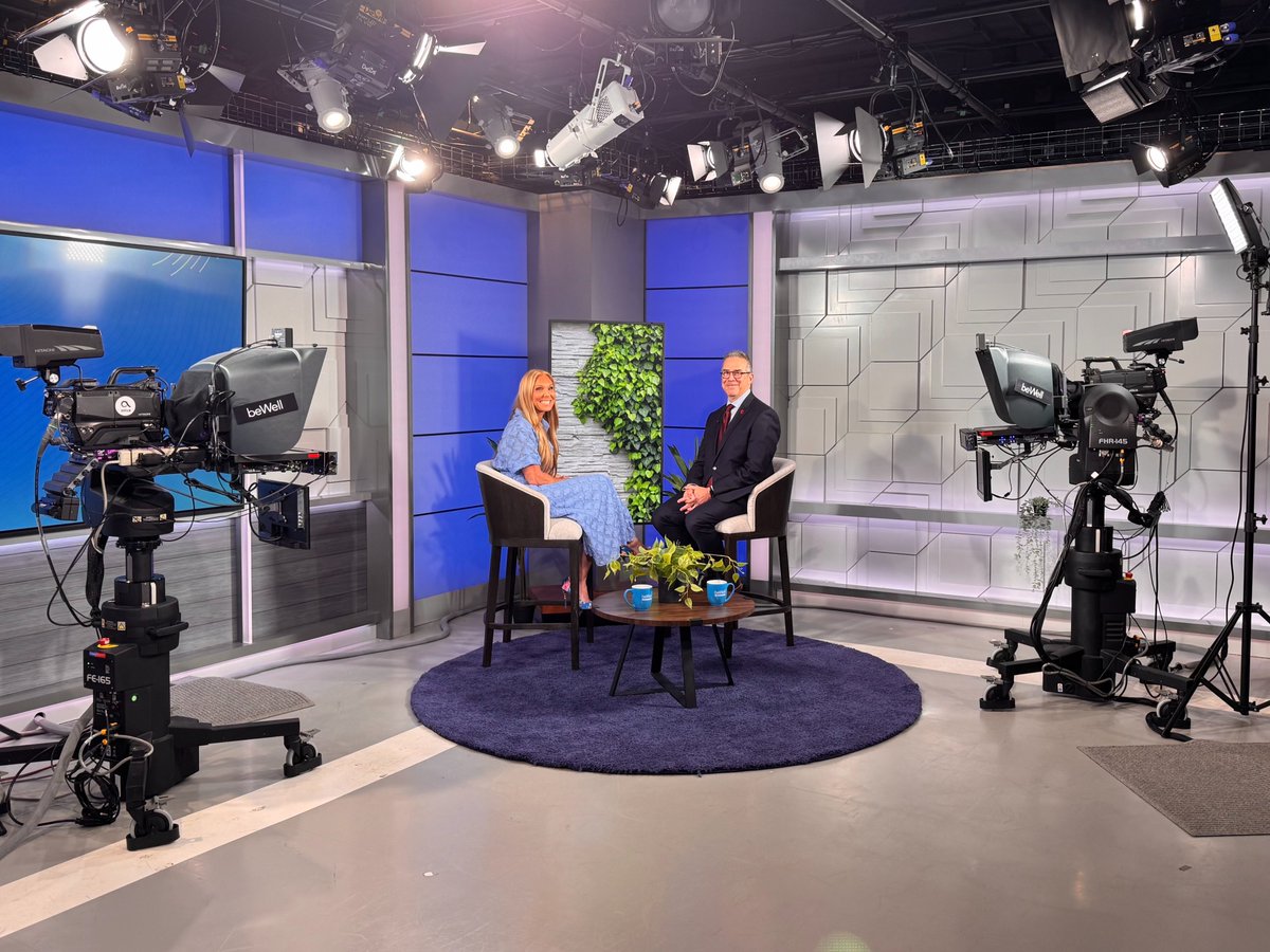 SBM_EVP's tweet image. I recently joined @News12LI's Be Well segment to talk #MensHealth and why regular #HealthScreenings matter. Thanks to @Elizabethnews12 and team for having me, and for helping shine a light on this important topic. bit.ly/4m74vGj
