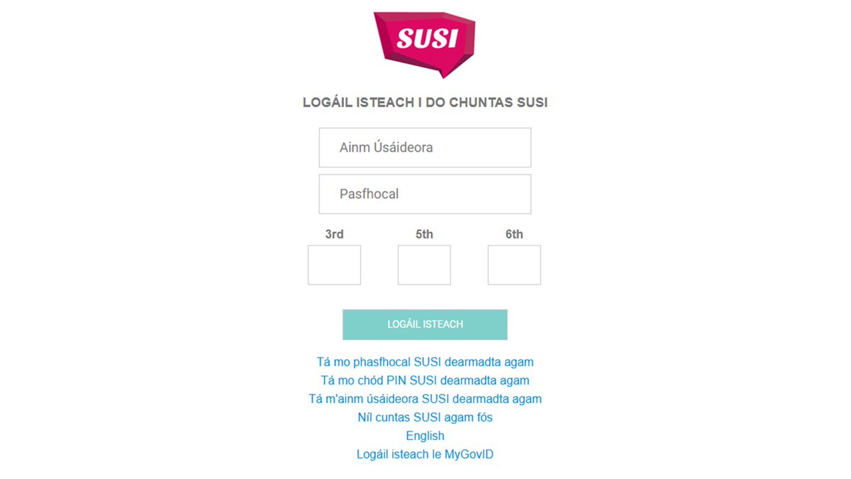 Susihelpdesk's tweet image. Ní féidir cuimhneamh ar do shonraí logáil isteach? 🤔 Ná bí buartha! Aisghabh d’Ainm Úsáideora &amp;amp; athshocraigh do Phasfhocal/UAP trí ‘Logáil isteach/Cuir i bhFeidhm’ a chliceáil ag susi.ie agus úsáid a bhaint as na roghanna ‘I Forgot My…’ faoin gcnaipe ‘LOGIN’