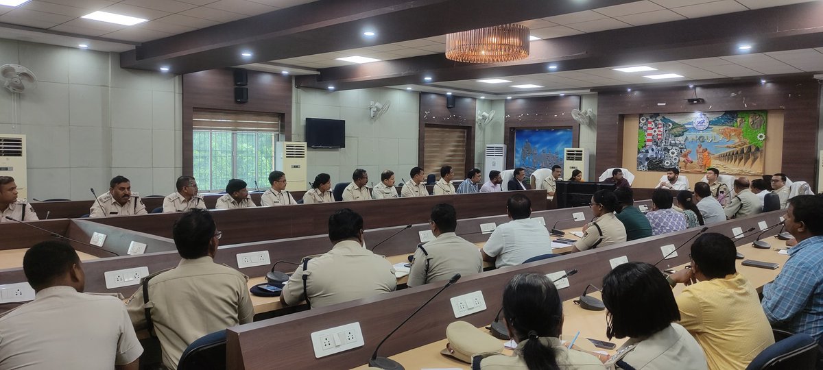 Collector and District Magistrate, Angul (@angul_dm) on Twitter photo Police, Magistrate, Coordination meeting was held at Collectorate conference Hall, Angul along with the members of other Disciplinary departments in the Chairmanship of Collector & DM, Angul in presence of SP, Angul and other officials.
<a href="/CMO_Odisha/">CMO Odisha</a>
<a href="/IPR_Odisha/">I & PR Department, Odisha</a>
<a href="/homeodisha/">Home Department, Govt. of Odisha</a> Police, Magistrate, Coordination meeting was held at Collectorate conference Hall, Angul along with the members of other Disciplinary departments in the Chairmanship of Collector & DM, Angul in presence of SP, Angul and other officials.
<a href="/CMO_Odisha/">CMO Odisha</a>
<a href="/IPR_Odisha/">I & PR Department, Odisha</a>
<a href="/homeodisha/">Home Department, Govt. of Odisha</a>