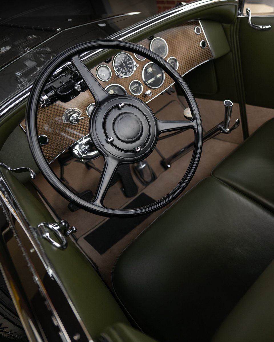 rmsothebys's tweet image. Few Duesenbergs are as well-known or as well-restored as this.
Chassis 2225, a 1929 Model J Convertible Sedan by Murphy, won its class at Pebble Beach after a full Babinsky restoration and has appeared there again as recently as 2023. One of the finest open Model Js on the…