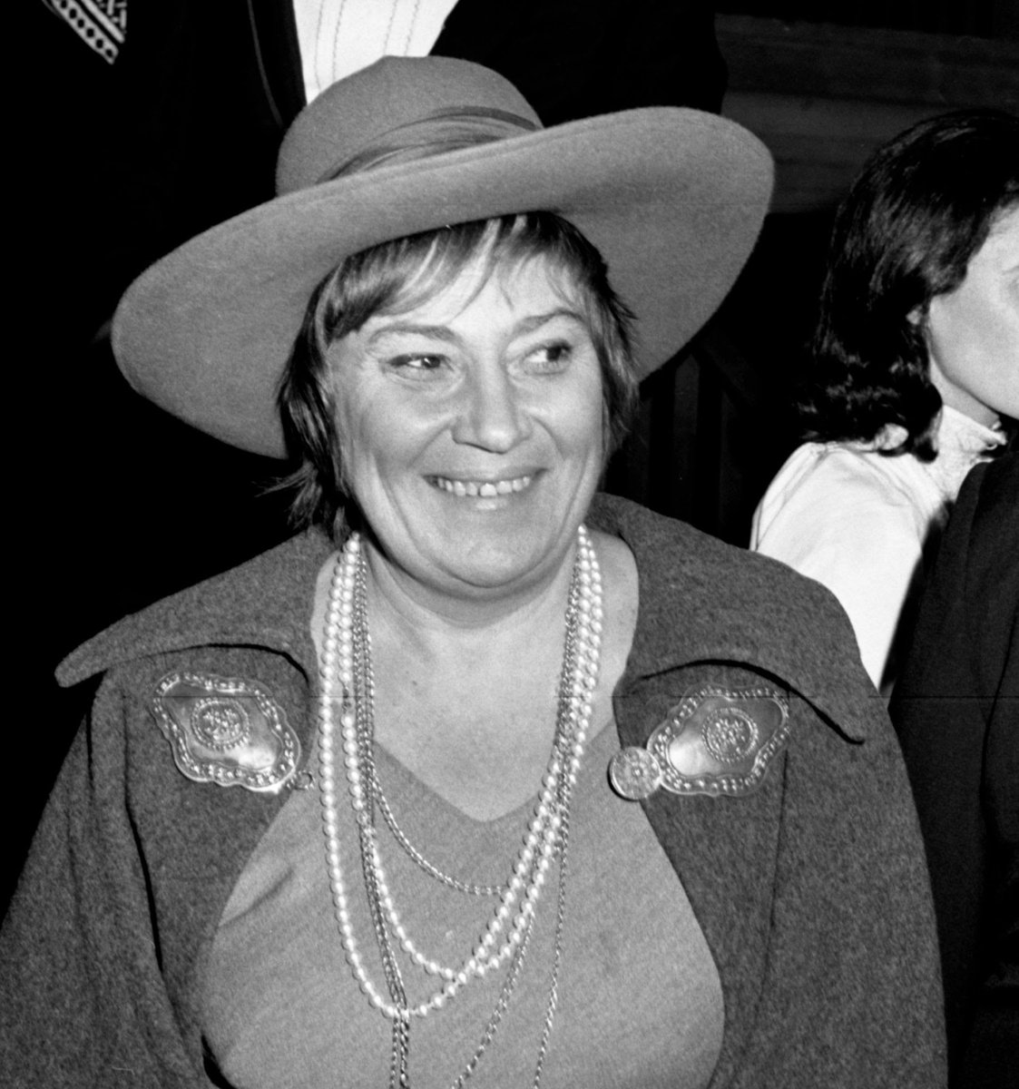 OTD in 1920, Bella Abzug was born. She spent her life championing feminism &amp; civil rights. When she ran for Congress in 1970, she declared: This woman’s place is in the House . . . the House of Representatives! She won &amp; many female candidates have repeated her slogan. #WeTheMen
