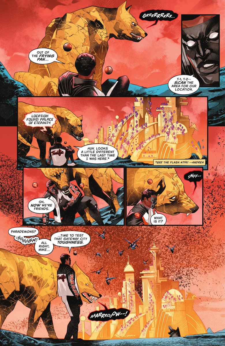 JTWonderdome's tweet image. Hey guys, make sure you are talking about Mr. Terrific #3 and reading it and buy it. This story keep getting better and better