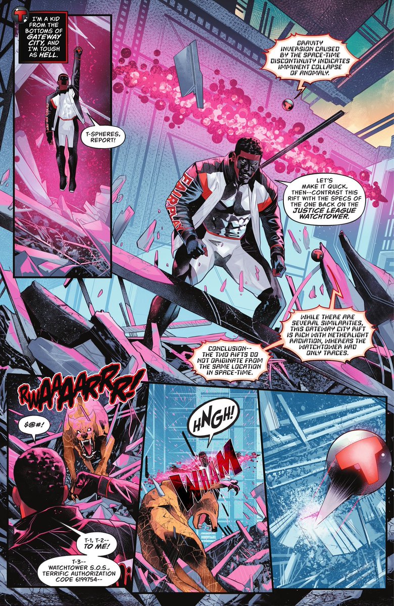 JTWonderdome's tweet image. Hey guys, make sure you are talking about Mr. Terrific #3 and reading it and buy it. This story keep getting better and better