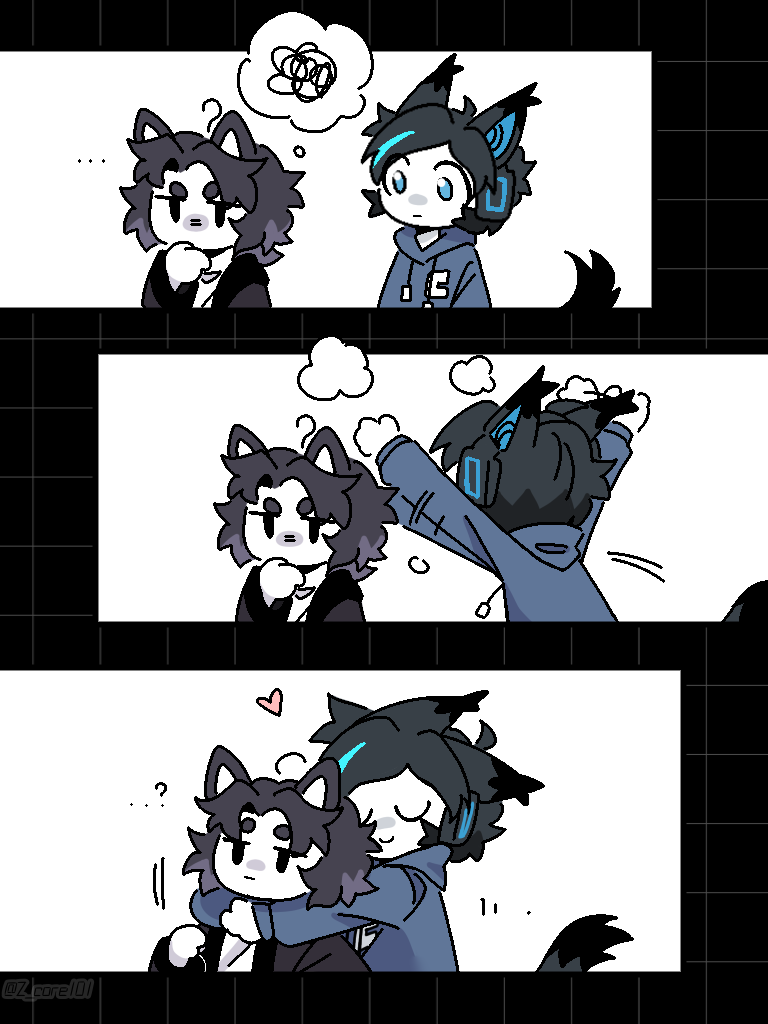 Z_core101's tweet image. I&apos;m here, quietly. #furryart #furryoc