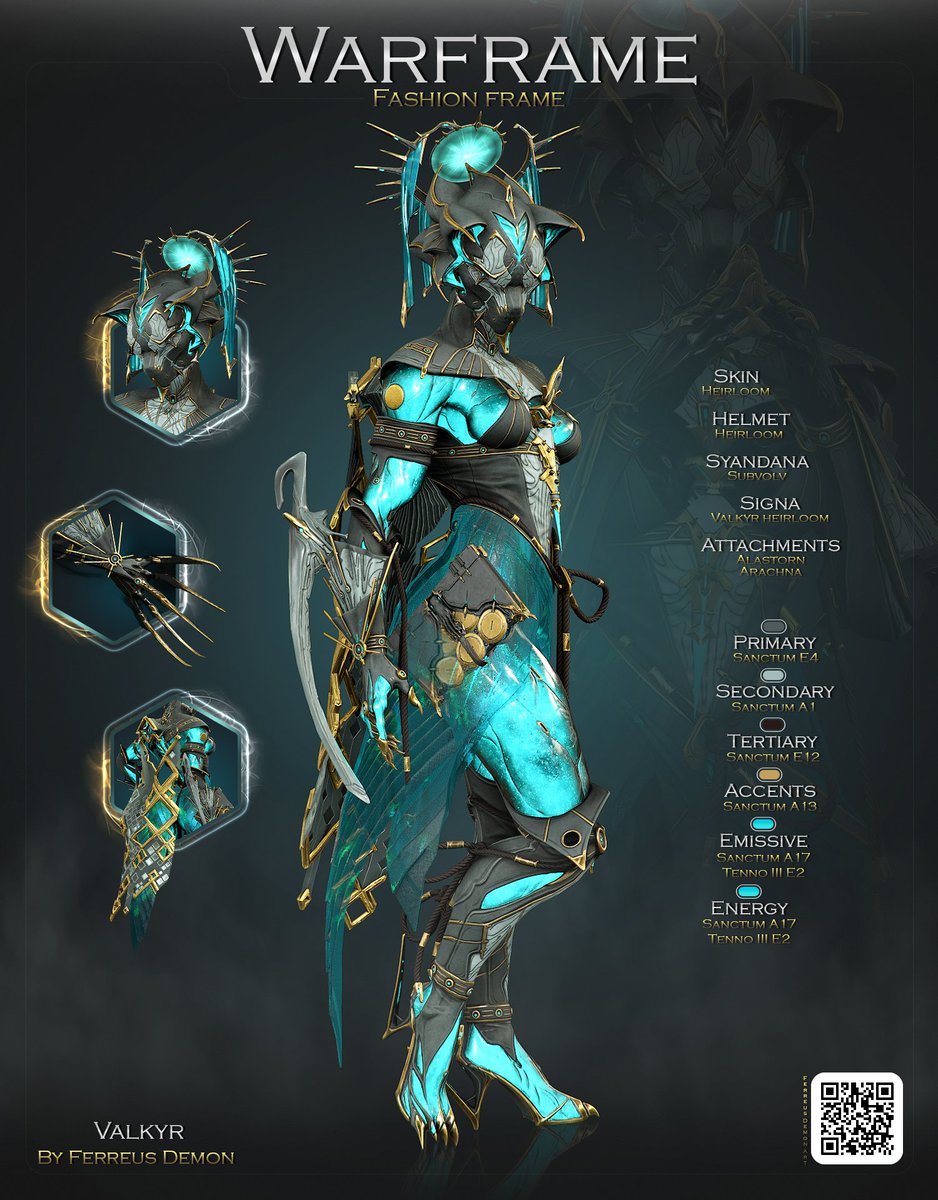 FerreusD's tweet image. Valkyr
Entrati style
Fashion frame series
#warframe #warframecaptura #digitalphotography #photoshop #warframeart #warframefanart
@PlayWarframe