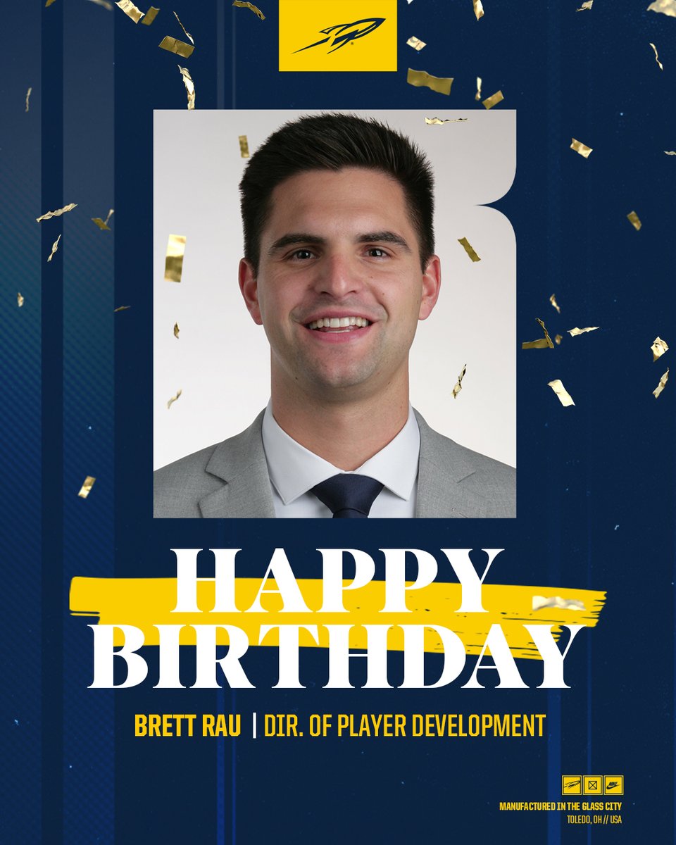 Happy B-Day <a href="/brettrau10/">Brett Rau</a> !!    Have a GREAT day! 🎂🎉