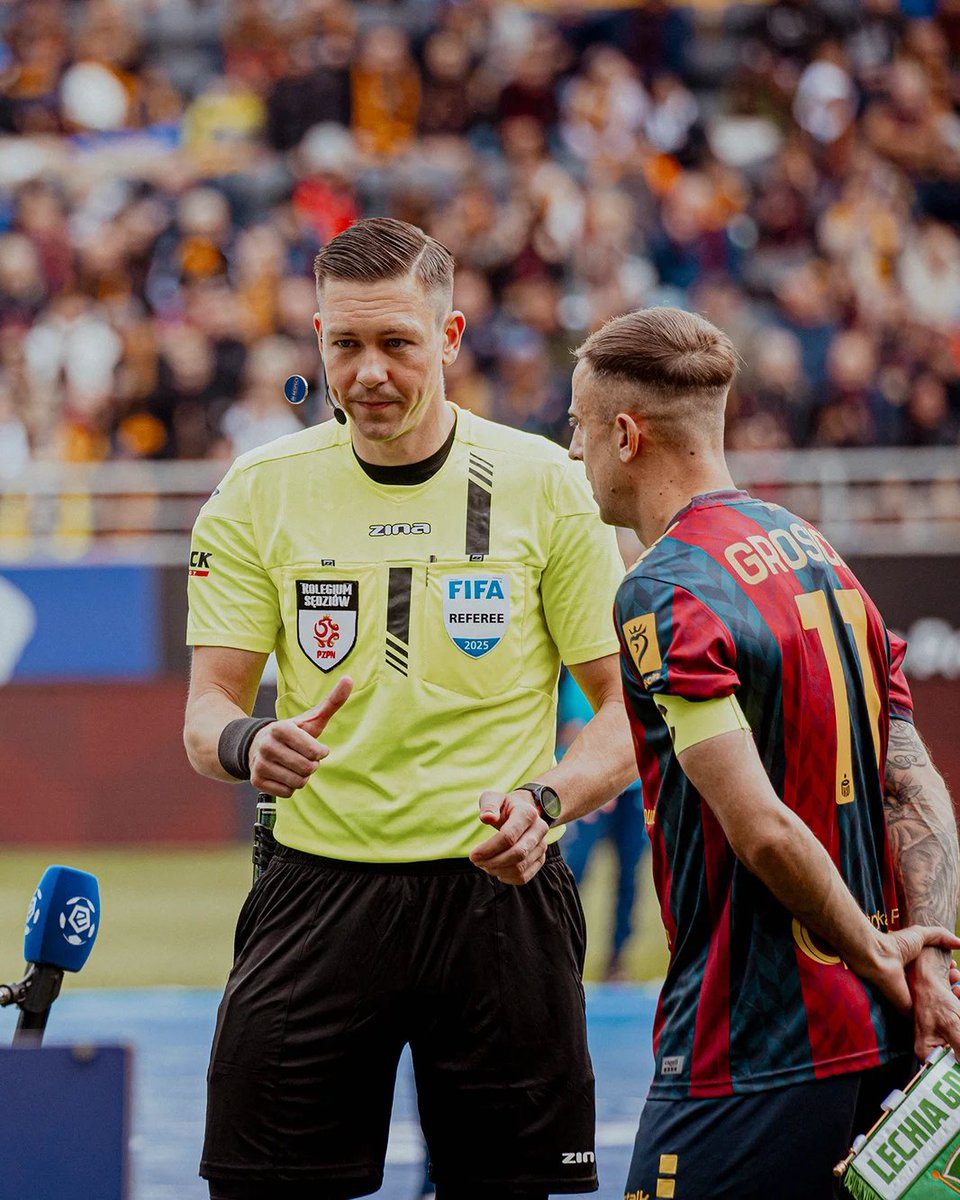 👨‍⚖️ Patryk Gryckiewicz poprowadzi sobotnie spotkanie z Motorem Lublin. #POGMOT