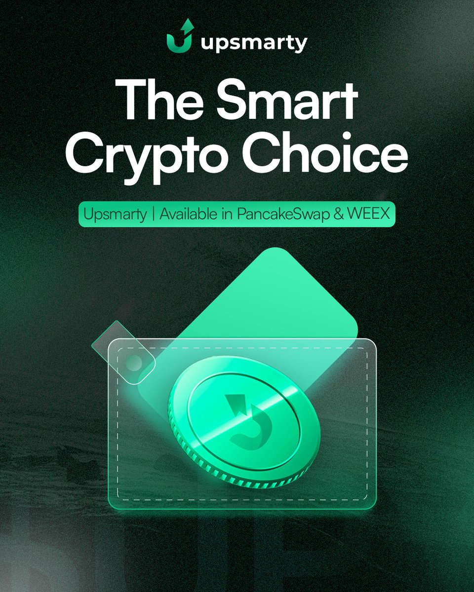 Upstarty Token (@upstartytoken) on Twitter photo π $UPY is available on PancakeSwap and WEEX, offering a secure, sustainable investment option in the world of crypto.
Backed by real assets, $UPY brings steady growth and future-proof value.
Trade $UPY now and make a smart move with your crypto investments!
#upy #pancakeswap π $UPY is available on PancakeSwap and WEEX, offering a secure, sustainable investment option in the world of crypto.
Backed by real assets, $UPY brings steady growth and future-proof value.
Trade $UPY now and make a smart move with your crypto investments!
#upy #pancakeswap