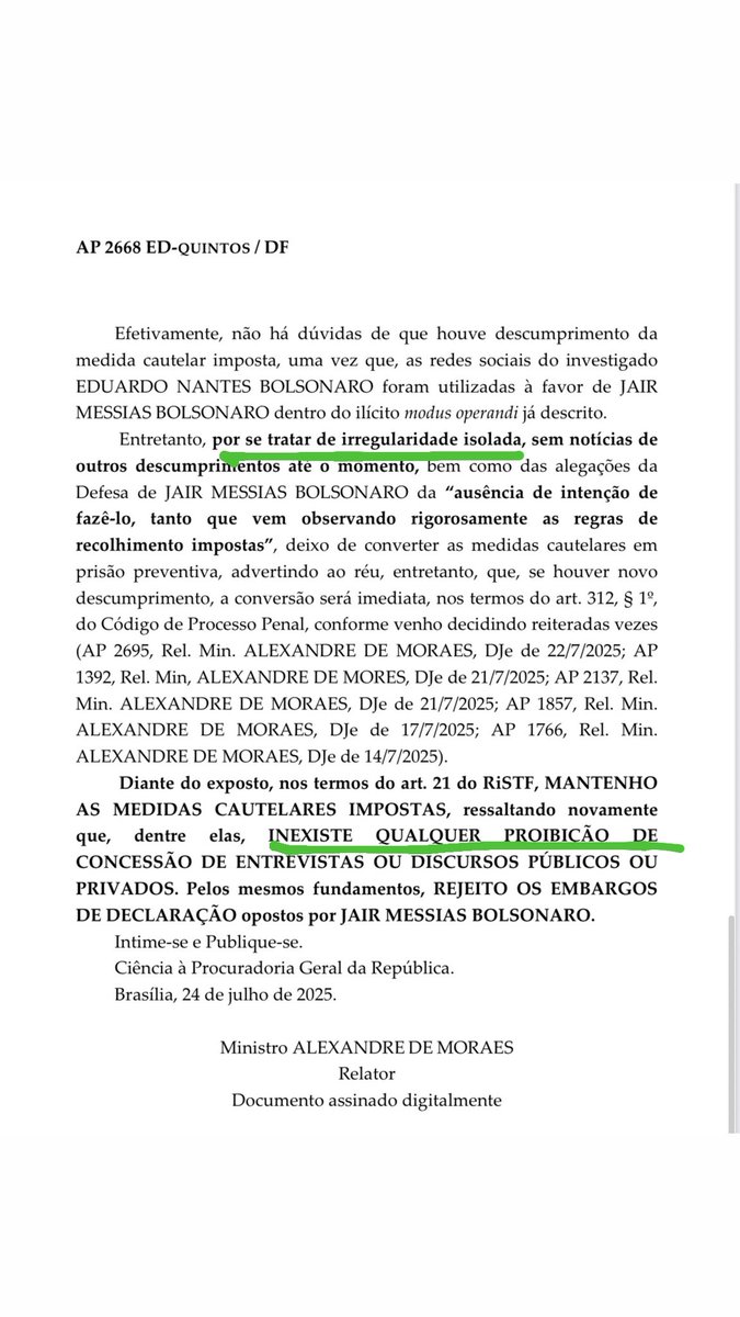 silveiraezequie's tweet image. Arregou!
@alexandre só é machão com idosas mesmo.
Sinal que as pressões estão funcionando. 👏🏼👏🏼👏🏼