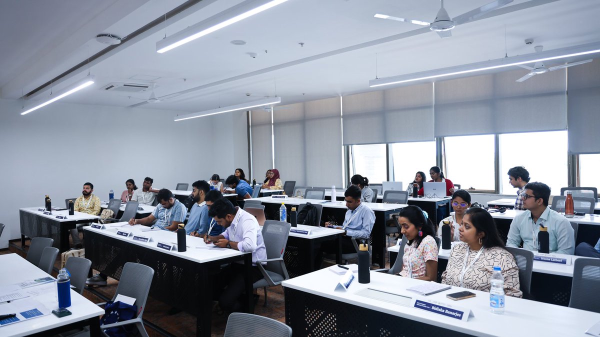 ChanakyaUni's tweet image. At the Indo-European Summer Academy, Dr. Peter Hefele asked a big question: can the green transition be truly global and just? From EU–India partnerships to urban innovation, he unpacked how climate goals must align with development and equity. Because without fairness,…
