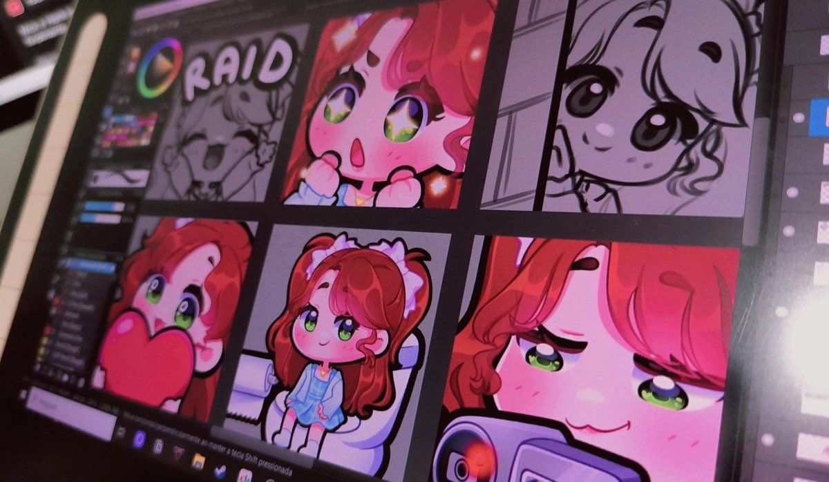 ahnibi_BR's tweet image. Eu quando arraso no meu trampo! Emotes quentinhos saindo do forno
