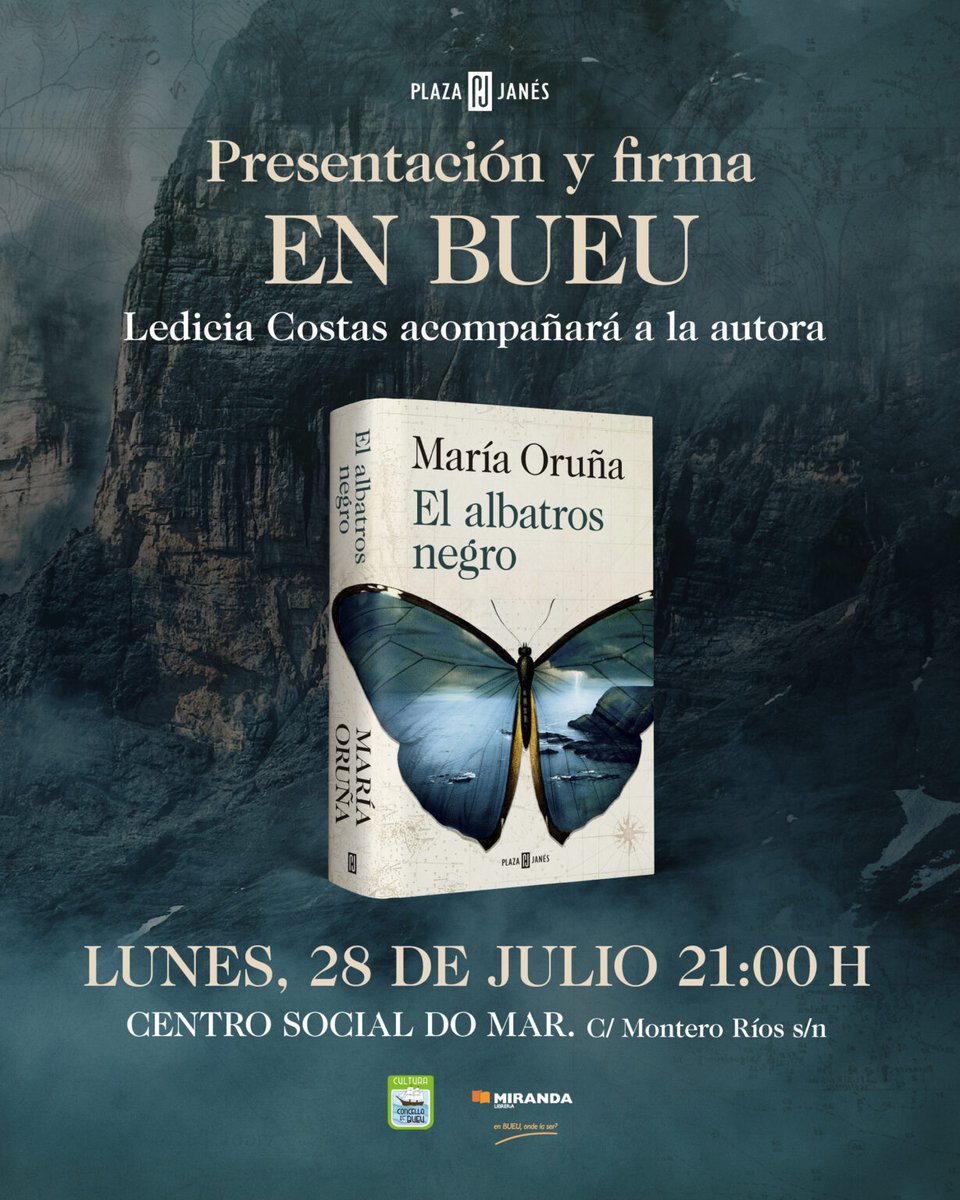 BUEU.
Última presentación de El Albatros Negro de la temporada. 
Será el lunes 28 de julio a las 21h en el Centro Social del Mar. Ahora o nunca, marineros. ¿Nos vemos?

#ElAlbatrosNegro