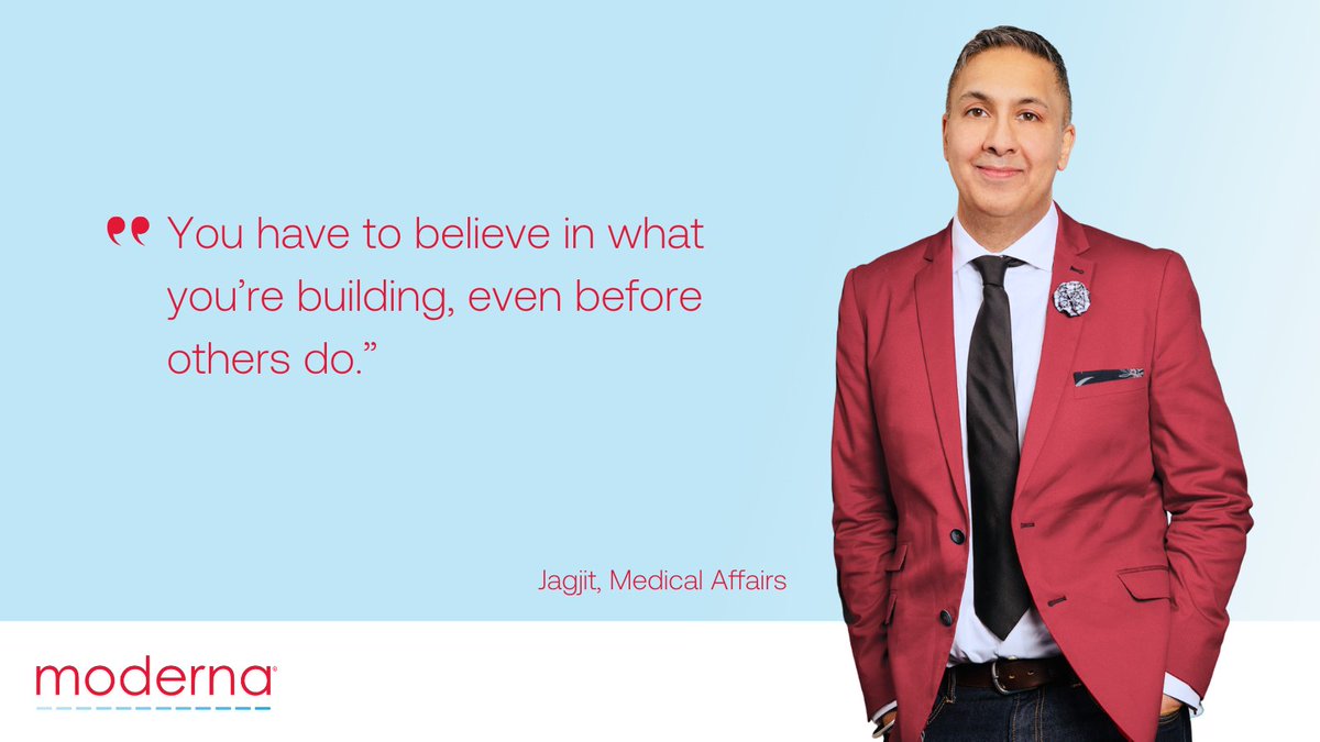 moderna_tx's tweet image. For Jagjit Ludu, joining Moderna meant the chance to think differently and connect science to people in new ways. From launching clinician-focused docu-series to building AI-powered tools for bite-sized learning, he’s reshaping how Medical Affairs engages and informs.
💡 “Being…