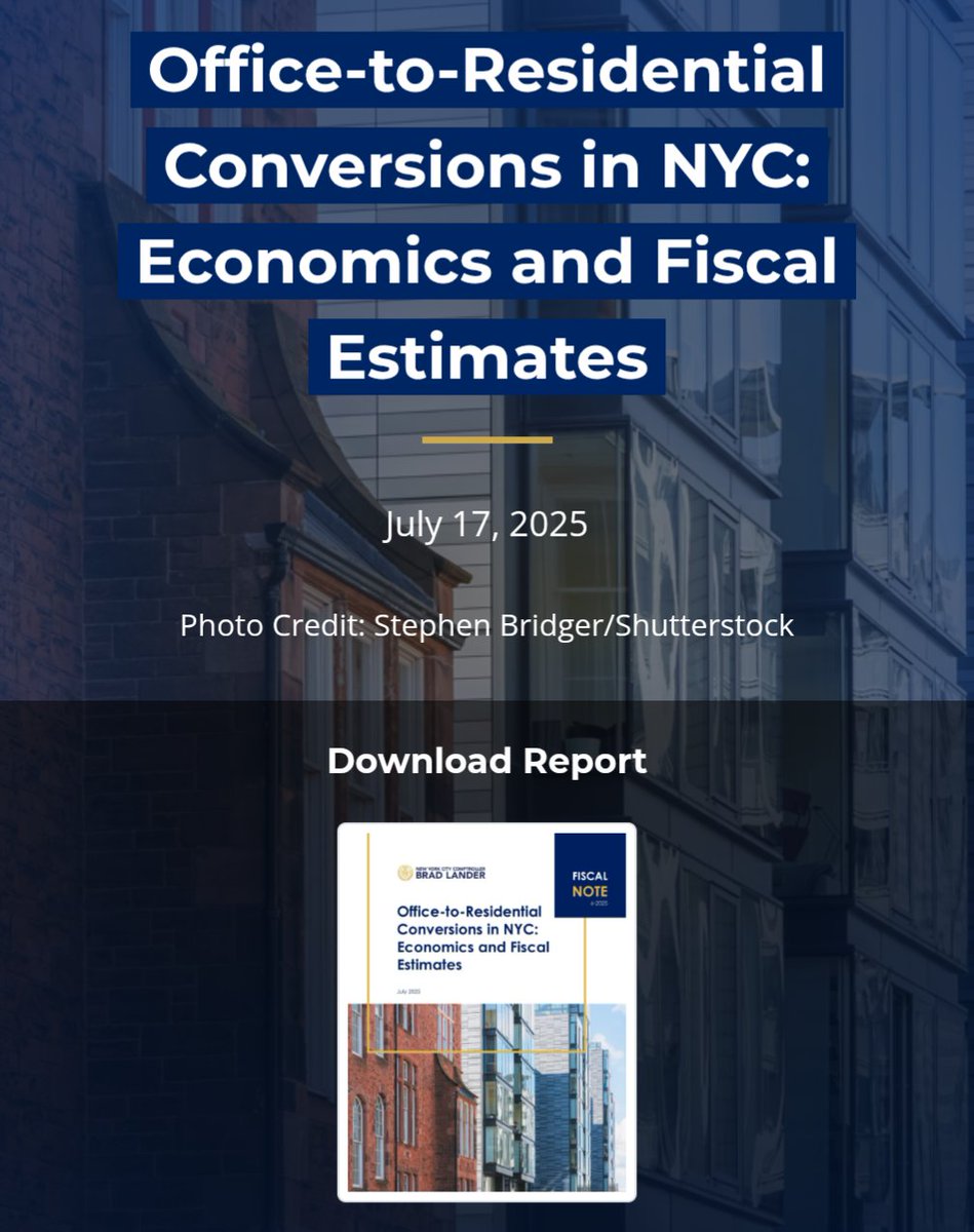 Politics is politics, but I have to defend the Comptroller's office market reports

These are the only free sources of sane, high-quality office market analysis providing summary access to extremely expensive private data

I couldn't have written my Atlantic column without them