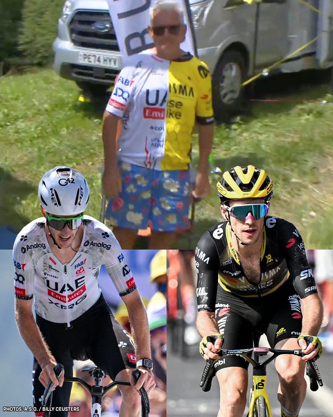 Velo on X: "Proud dad moment #TDF2025" / X