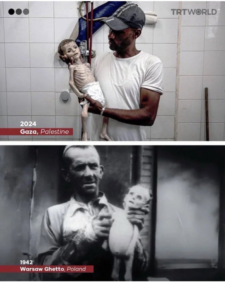 History repeating itself before our eyes.

The descendants of the abused become the abusers.

The difference today is that this genocide is being live-streamed to the world by its victims.

And yet you still won’t use the word.
How can you look your kids in the eye <a href="/Keir_Starmer/">Keir Starmer</a>?