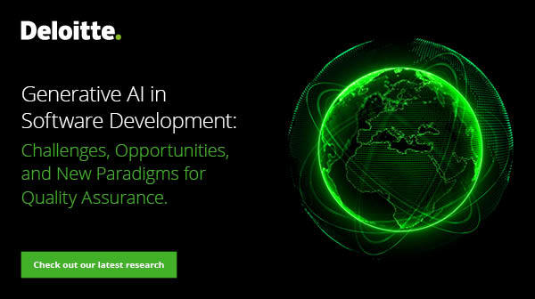 Nearly 72% of developers are using #GenAI—but quality is a challenge. Here’s how leading companies maintain high standards. deloi.tt/4m987Yt
