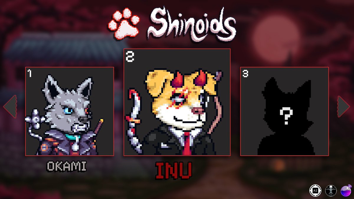 honorais's tweet image. Meet your Shinoid: INU 🐾

With their powerful sense of smell, they hunt for the most hidden chests.

Don&apos;t be fooled by the wagging tail, their nose is laser-focused on treasure!

See you in the next reveal! 👀