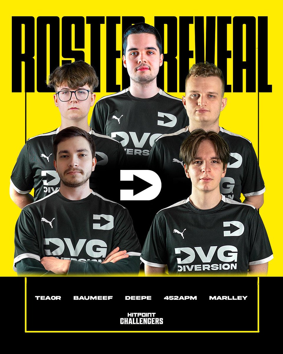 DiversionCZ's tweet image. Summer roster is up! ✅🫡

@hitpointcz