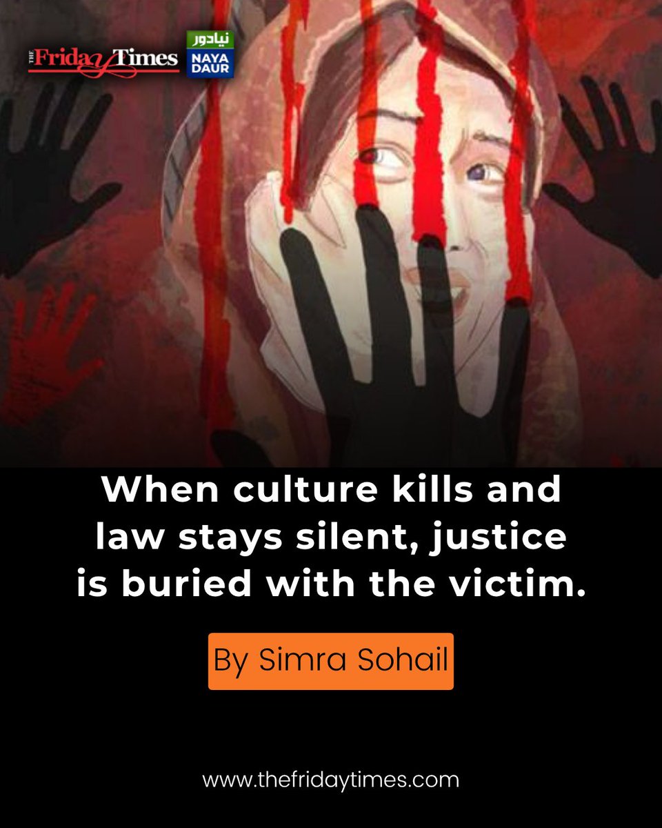 TFT_'s tweet photo. From viral videos to forgotten files—justice in honour killing cases arrives late, if at all, and often only for public display.
By Simra Sohail
Read more: https://t.co/yiSk9ZiXf5
#honourkilling #Pakistan #Margat #ViralVideos #genderbasedviolence #tribal #justice https://t.co/1BOgkSy4uO
