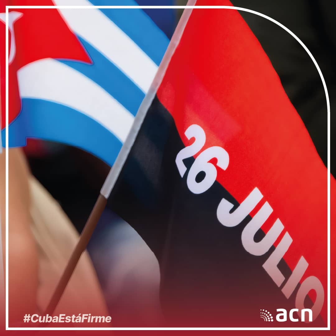 🖤❤️#FidelPorSiempre:  “Al verla hoy, al ver el sitial tan alto en que hemos situado nuestra bandera🇨🇺, me sentí tan feliz que vi en ese minuto premiados todos los sacrificios que hemos hecho y todos los sacrificios que tengamos que hacer en lo adelante”.

🇨🇺 #LaLuchaNoHaCesado