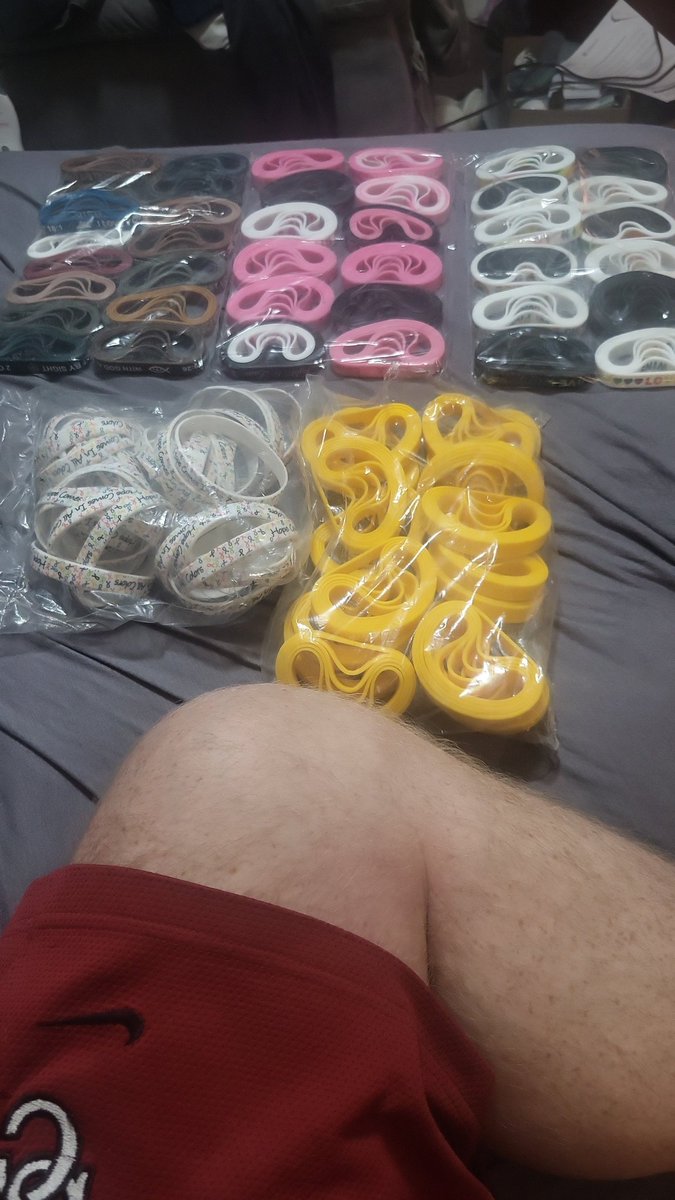 Im an advocate for many different causes that are near and dear to me or friends/family. Pride, Childhood cancer yellow, Breast cancer pink, Bible verses, All cancers They are free Just trying to spread awareness If interested just DM me and will figure out how to get them to you